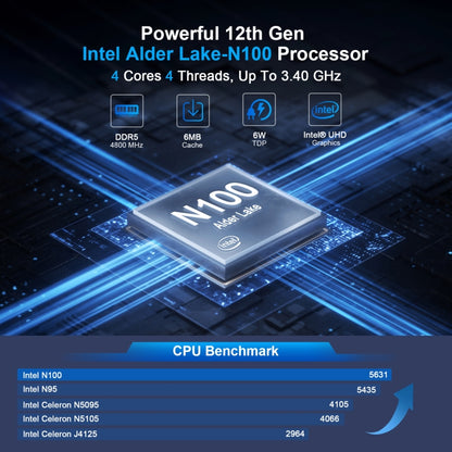 HYSTOU P09B-J4125-4L 8GB DDR4+128GB SSD Industrial Computer Soft Route From 2.5G Multi -Network HTPC Server Mini Console(With EU Adapter) - free shipping - PMC Jewellery - Order now!