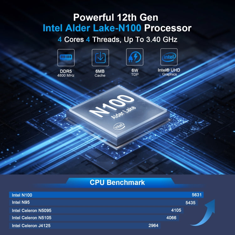 HYSTOU P09B-J4125-4L 8GB DDR4+128GB SSD Industrial Computer Soft Route From 2.5G Multi -Network HTPC Server Mini Console(With EU Adapter)