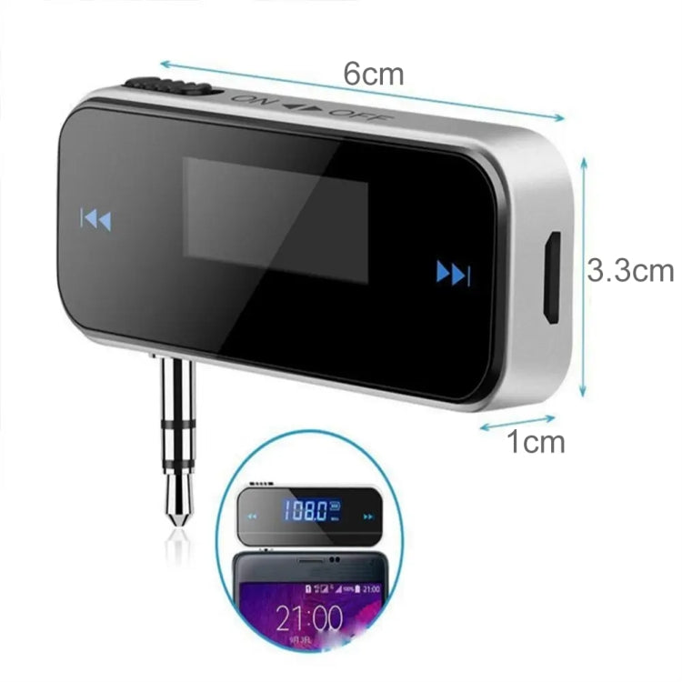 FM-01 3.5mm Music Audio FM Transmitter Mini Wireless Car MP3 Player - free shipping - PMC TechLife - Order now!