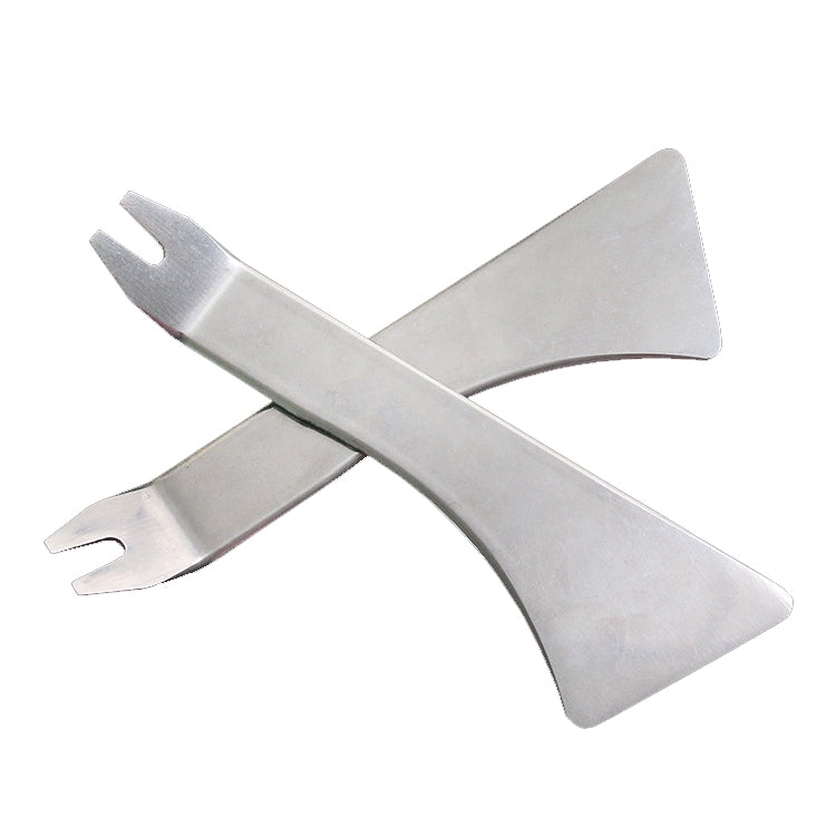 Stainless Steel Car Interior Pry Board Speaker and Door Disassembly Screwdriver Tool(Dual-use) - Hand Tool Sets by PMc TechLife | Online Shopping South Africa | PMc TechLife | Buy Now Pay Later Mobicred