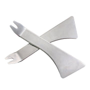 Stainless Steel Car Interior Pry Board Speaker and Door Disassembly Screwdriver Tool(Dual-use)