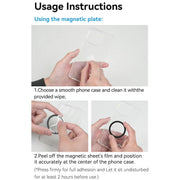 TELESIN MNM-002 Magsafe Magnetic Suction Mobile Phone Hanging Neck POV Viewing Angle Lazy Stand(Sky Blue)