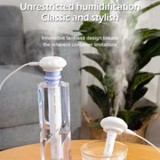 USB Plug-in Mini Portable Detachable Car Humidifier, Spec: Humidifier+1set Sticks