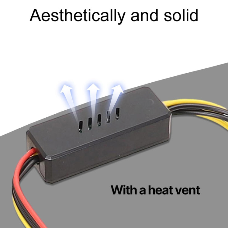 Adapter DC 5.5 x 2.5mm To Hard Disk Power Supply Cable, Model: One To Three SATA - eSATA & SATA & IDE by PMC TechLife | Online Shopping South Africa | PMC TechLife | Buy Now Pay Later Mobicred
