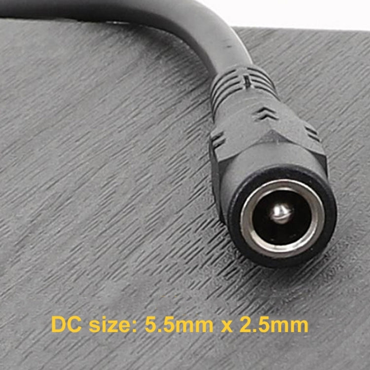 Adapter DC 5.5 x 2.5mm To Hard Disk Power Supply Cable, Model: One To Four SATA