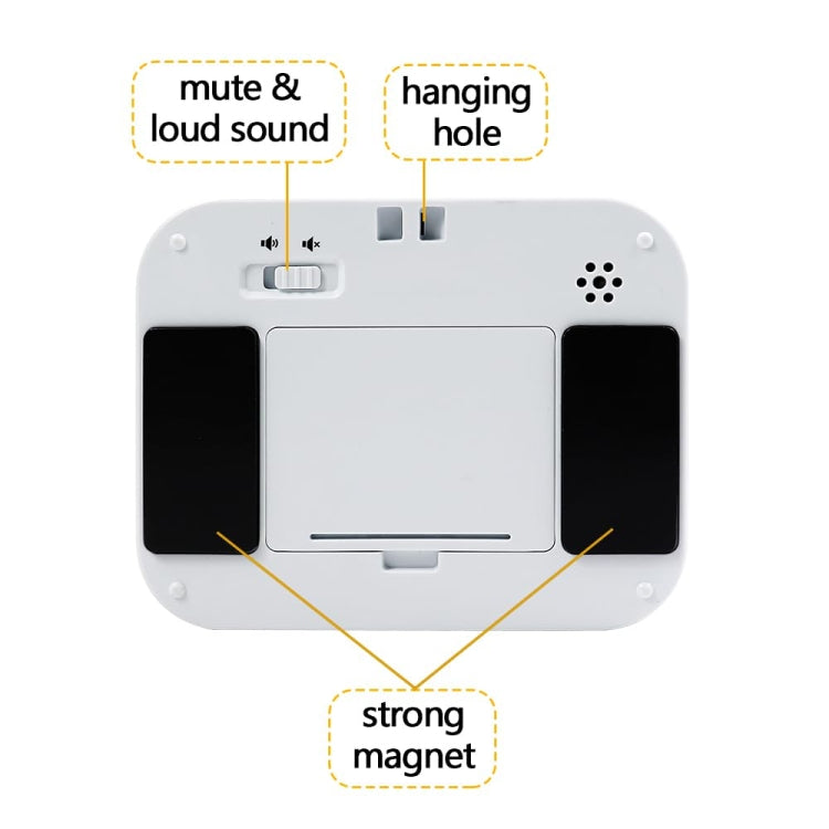 YS LED Rotating Timer IlSent Kitchen Time Manager(White) - free shipping - PMC Jewellery - Order now!