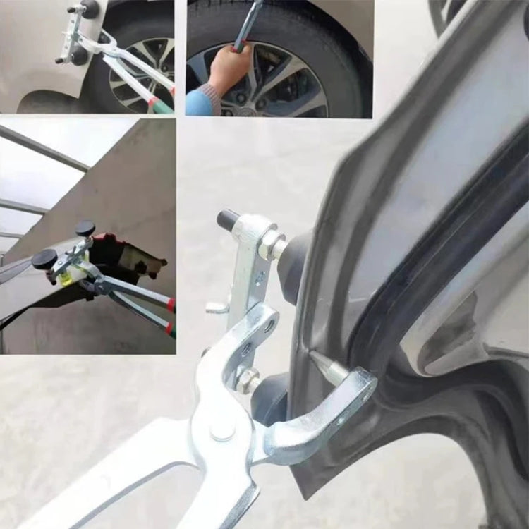 Car Dent Repair Crimping Pliers Door Edge Dent Repair Tool(Silver) - Sheet Metal Tools by PMC TechLife | Online Shopping South Africa | PMC TechLife | Buy Now Pay Later Mobicred