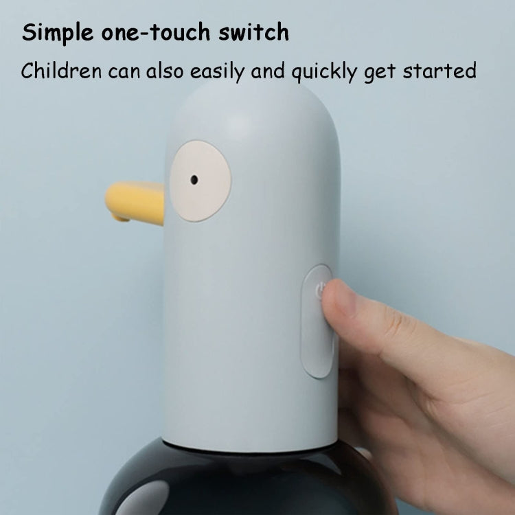 Cute Duck Automatic Foam Soap Dispenser Rechargeable Touchless Hand Washing Machine For Bathroom Kitchen(Yellow)