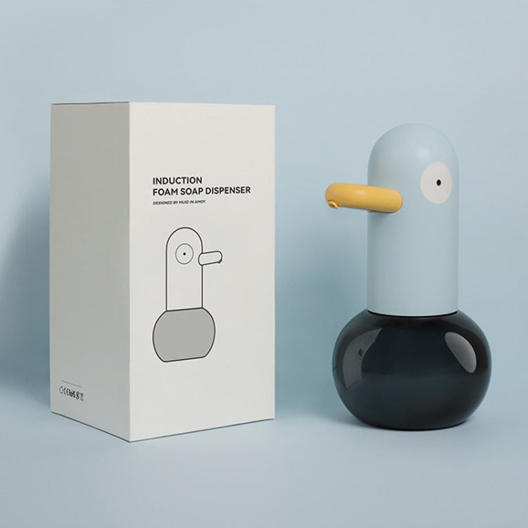 Cute Duck Automatic Foam Soap Dispenser Rechargeable Touchless Hand Washing Machine For Bathroom Kitchen(Yellow)