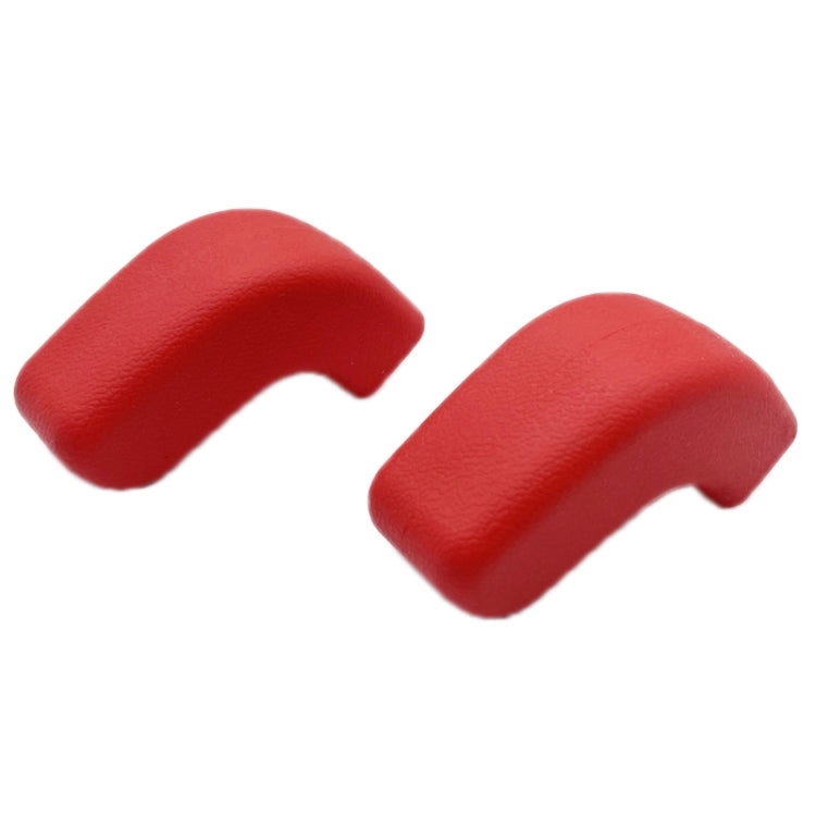 For 07-23 Jeep Wrangler JK/JL/JT Front Bumper Trailer Hook Cover(Red) - Towing Bars by PMC TechLife | Online Shopping South Africa | PMC TechLife | Buy Now Pay Later Mobicred