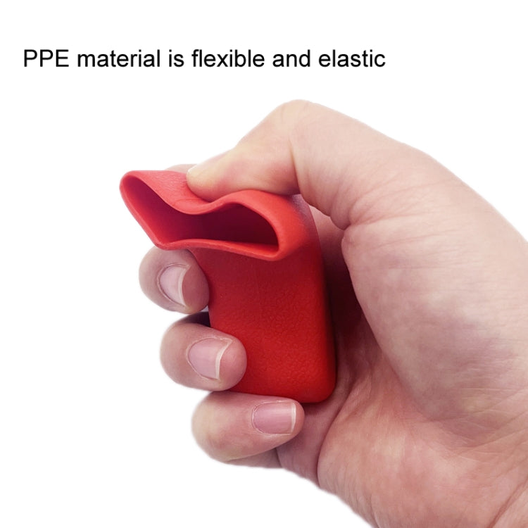 For 07-23 Jeep Wrangler JK/JL/JT Front Bumper Trailer Hook Cover(Red) - Towing Bars by PMC TechLife | Online Shopping South Africa | PMC TechLife | Buy Now Pay Later Mobicred