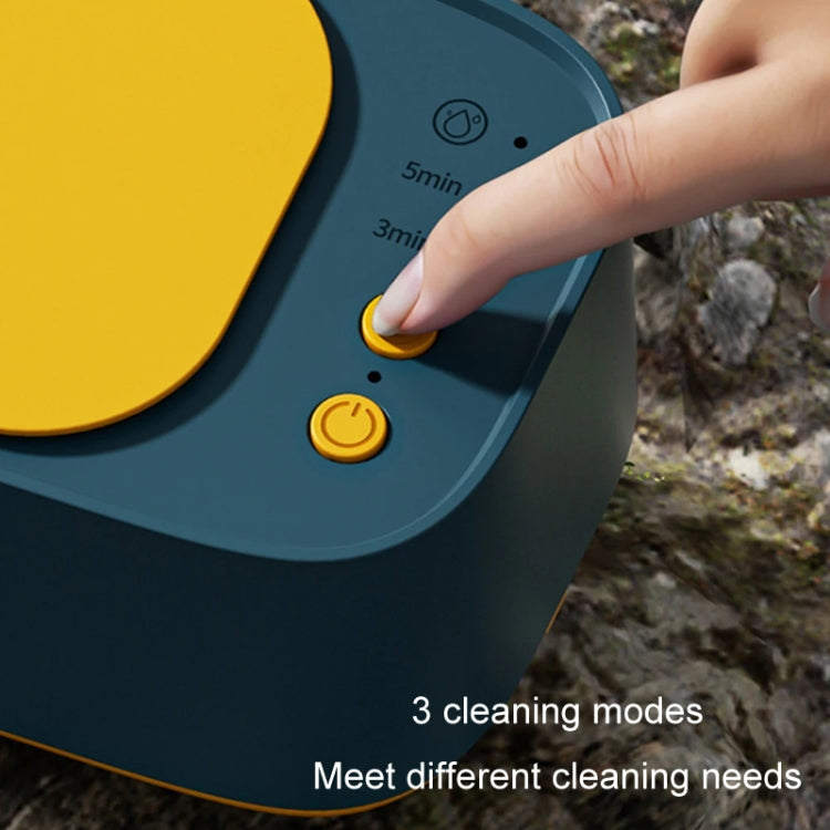 Electrical Ultrasonic Cleaner 3-speed Timing Jewelry Watches Braces Eyeglasses Cleaning Device(Green) - free shipping - PMc TechLife - Order now!