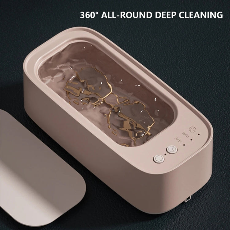 Electrical Ultrasonic Cleaner 3-speed Timing Jewelry Watches Braces Eyeglasses Cleaning Device(Green) - free shipping - PMc TechLife - Order now!