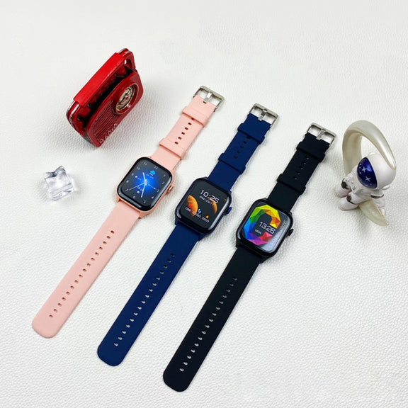 T12Pro 1.85-inch IP67 Water-resistant Sports Wellness Tracking Bluetooth Call Smart Watch(Pink)