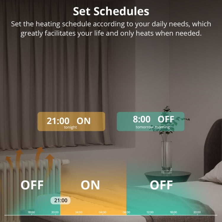 SONOFF TRVZB Zigbee Temperature Control Valve Intelligent Heating Anti-freezing APP Remote Control - free shipping - PMC TechLife - Order now!