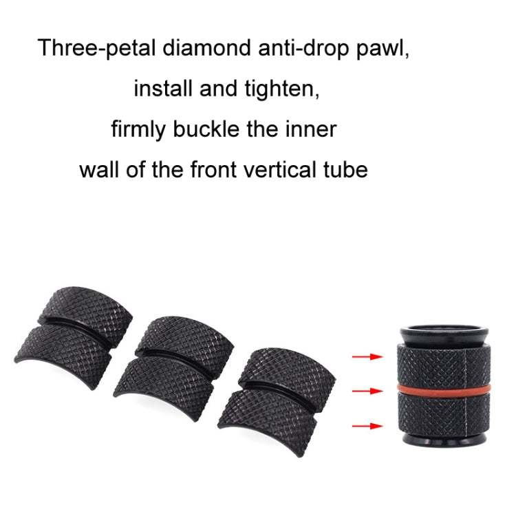 Bicycle Front Fork Headset Expansion Sunflower Core Screw(28.6MM)