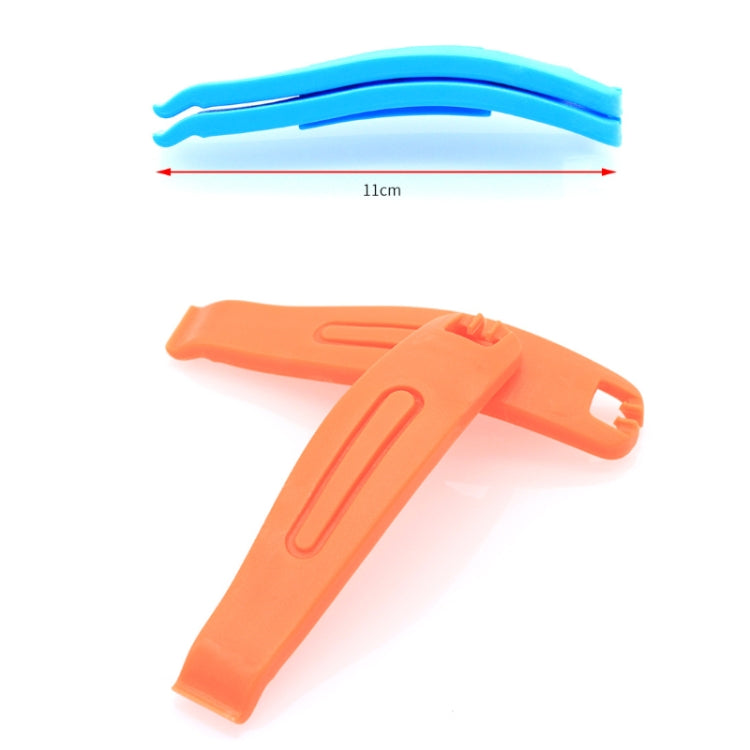 Bicycle Plastic Tire Lever Tire Repair Tool(3pcs Orange) - Maintenance tools by PMC TechLife | Online Shopping South Africa | PMC TechLife | Buy Now Pay Later Mobicred