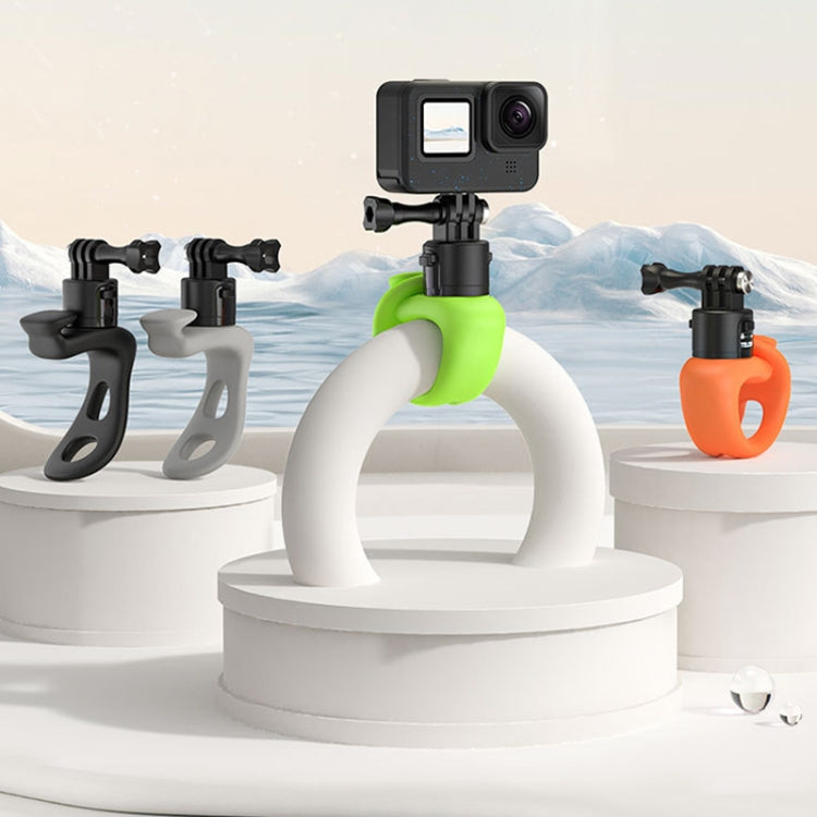 TELESIN TLQ-005 Elastic Quick Release Stand Multi-functional Fixed Silicone Strap Accessories(Grey) - free shipping - PMC TechLife - Order now!