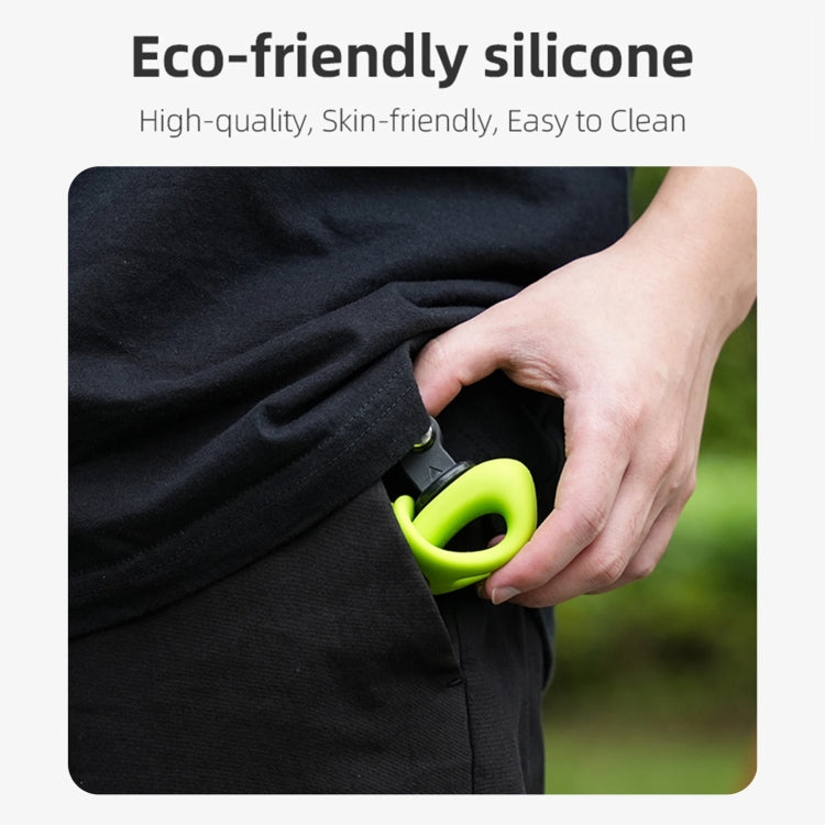 TELESIN TLQ-005 Elastic Quick Release Stand Multi-functional Fixed Silicone Strap Accessories(Green) - Holder by TELESIN | Online Shopping South Africa | PMC TechLife | Buy Now Pay Later Mobicred