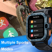 LOKMAT APPLLP 4 MAX 2.02-inch Android 8.1 Full Network Wifi Card Bluetooth Smart Watch(Silver)