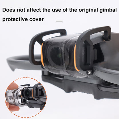 For DJI Avata 2 CQT Aluminum Alloy Drone Gimbal Lens Anti-collision Bumper(Orange) - Other by CQT | Online Shopping South Africa | PMC Jewellery | Buy Now Pay Later Mobicred