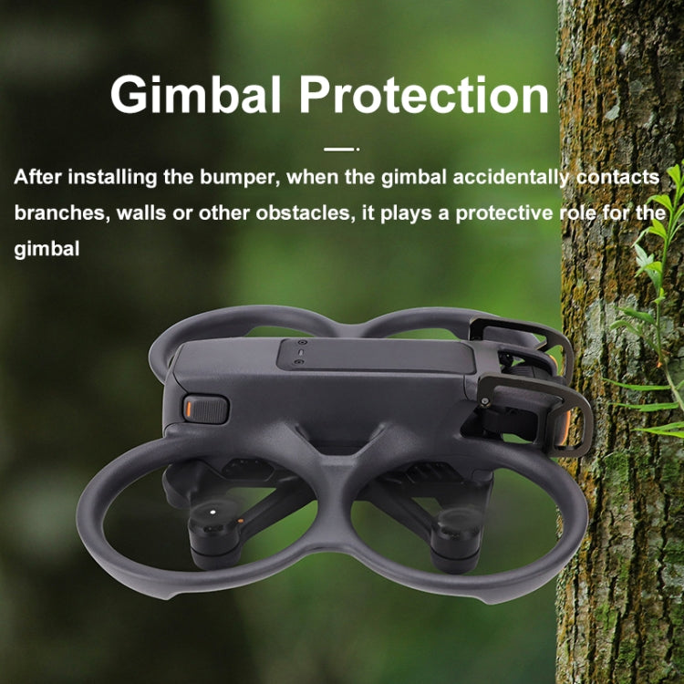 For DJI Avata 2 CQT Aluminum Alloy Drone Gimbal Lens Anti-collision Bumper(Black) - free shipping - PMC TechLife - Order now!