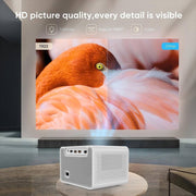M10 Plus 1280x720P Projector 2.4G / 5G WIFI Bluetooth 5.2 Android 11 System Home Cinema US Plug