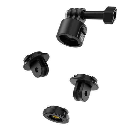 TELESIN CQM-001 Universal Magnetic Quick Release Adapter Kit For Sports Cameras(Black) - free shipping - PMC Jewellery - Order now!