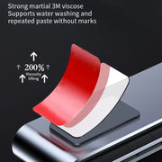 Metal Hidden Temporary Parking Number Plate Ornaments, Color: Dual Number Gray