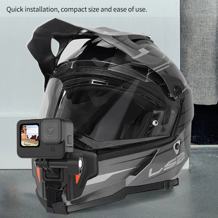 TELESIN GP-HBM-MT2 Universal Helmet Mount Holder For Sports Camera - Helmet Mount by TELESIN | Online Shopping South Africa | PMC TechLife | Buy Now Pay Later Mobicred