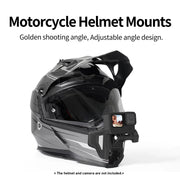 TELESIN GP-HBM-MT2-YH Universal Helmet Mount Holder For Sports Camera