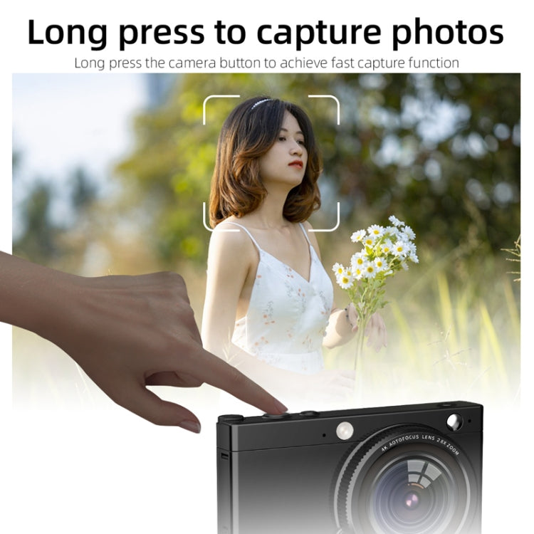 High-Definition CCD Digital Camera 64 Million WiFi Card Camera, Color: Black