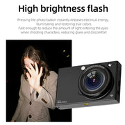 High-Definition CCD Digital Camera 64 Million WiFi Card Camera, Color: Black