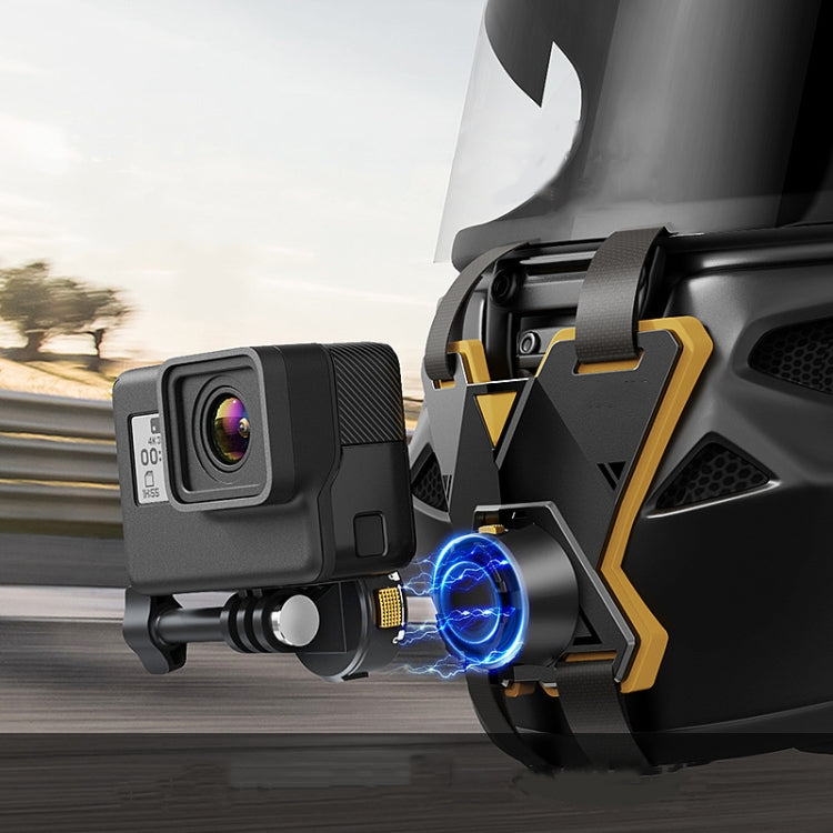 Magnetic Quick Release Motorcycle Helmet Chin Stand Mount For  Action Camera