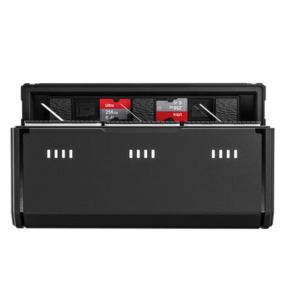 TELESIN GP-HPB-012 Pocket Multifunctional Storage Charging Box For GoPro HERO12 Black / HERO11 Black / HERO10 Black / HERO9 Black(Single Charging Box) - free shipping - PMC Jewellery - Order now!