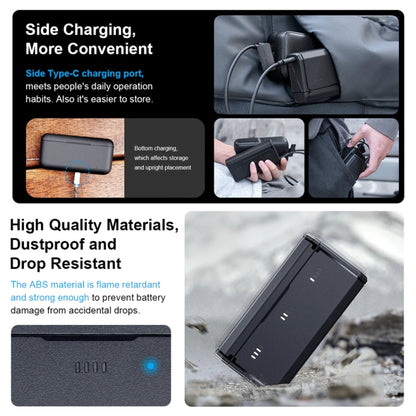 TELESIN GP-HPB-012 Pocket Multifunctional Storage Charging Box For GoPro HERO12 Black / HERO11 Black / HERO10 Black / HERO9 Black(Single Charging Box) - free shipping - PMC Jewellery - Order now!