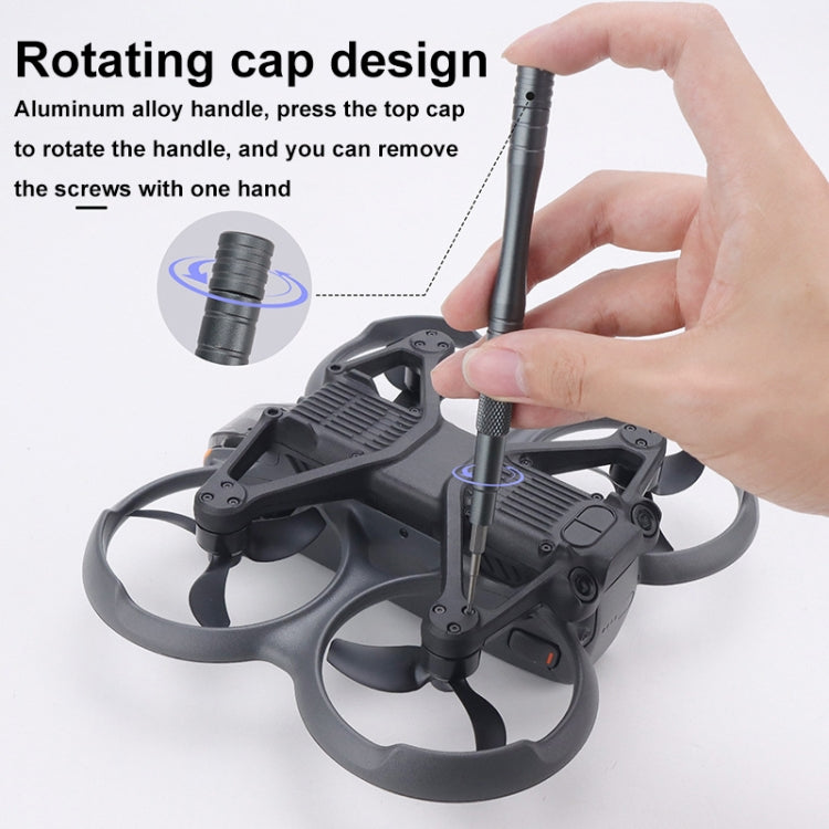 For DJI CQT UAV 30-In-1 Drone Universal Extended Screwdriver Set Disassembly Tool Set(Frosted Gray) - free shipping - PMC TechLife - Order now!