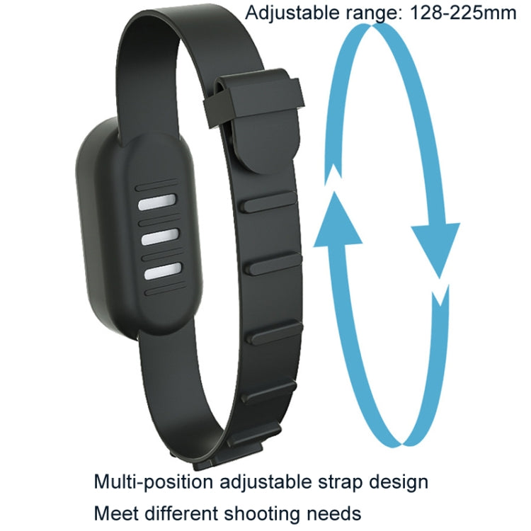 For Insta360 GO 3 / 3S Sunnylife IST-Q9335 Camera Silicone Case Wristband Bicycle Strap Expanding Accessories(White) - Case & Bags by Sunnylife | Online Shopping South Africa | PMC TechLife | Buy Now Pay Later Mobicred