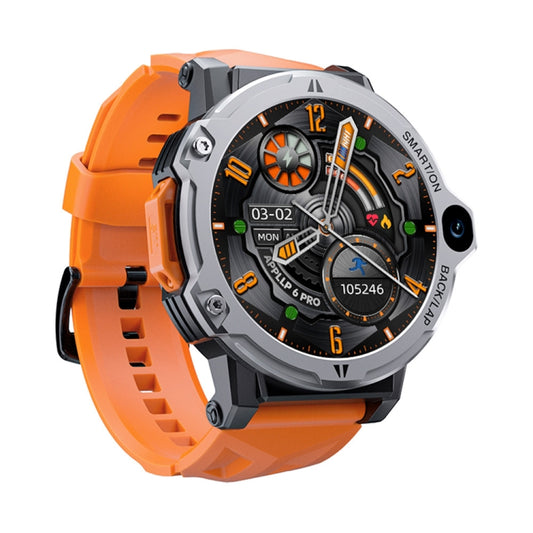 LOKMAT APPLLP6 PRO 1.54-inch 4G+64G Android 8.1 Dual-camera Independent Card Smart Watch(Silver) - free shipping - PMC Jewellery - Order now!