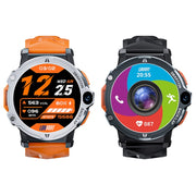 LOKMAT APPLLP6 PRO 1.54-inch 4G+64G Android 8.1 Dual-camera Independent Card Smart Watch(Black)