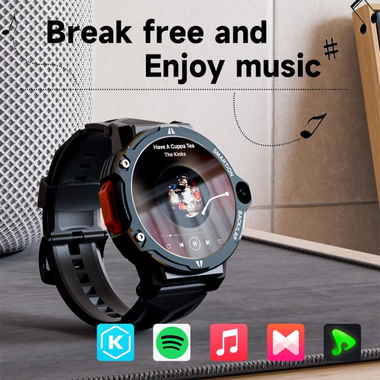 LOKMAT APPLLP6 PRO 1.54-inch 4G+64G Android 8.1 Dual-camera Independent Card Smart Watch(Black) - free shipping - PMC TechLife - Order now!