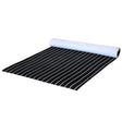 240x60x0.6cm Black White Yacht Imitation Teak Anti-Slip Deck EVA Mat - Floor Mats by PMC TechLife | Online Shopping South Africa | PMC TechLife | Buy Now Pay Later Mobicred