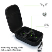 For Meta Quest 2 / 3 VR Glasses Integrated Storage Protective Case Portable Hard Bag(Black)