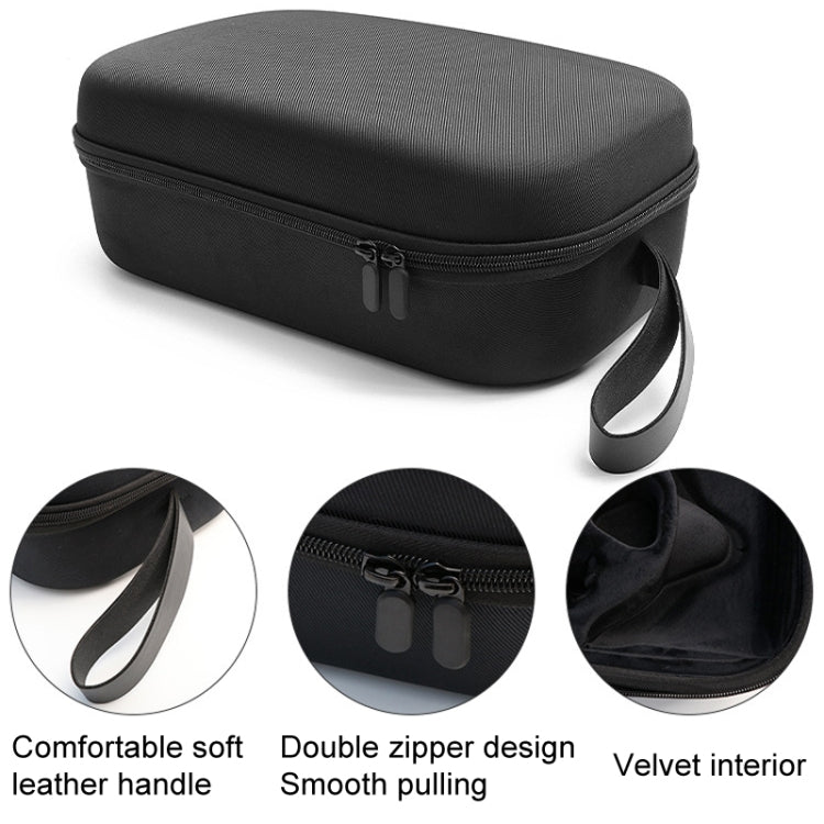 For Meta Quest 2 / 3 VR Glasses Integrated Storage Protective Case Portable Hard Bag(Black) - VR Accessories by PMC TechLife | Online Shopping South Africa | PMC TechLife | Buy Now Pay Later Mobicred