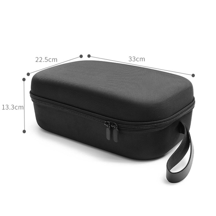 For Meta Quest 2 / 3 VR Glasses Integrated Storage Protective Case Portable Hard Bag(Black) - VR Accessories by PMC TechLife | Online Shopping South Africa | PMC TechLife | Buy Now Pay Later Mobicred