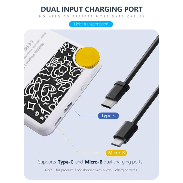 60 LEDs Rechargeable Clip Fill Light With Front & Back Clip Adjusted 3 Light Modes For Phone, Spec: A Type White - Selfie Light by PMC TechLife | Online Shopping South Africa | PMC TechLife | Buy Now Pay Later Mobicred