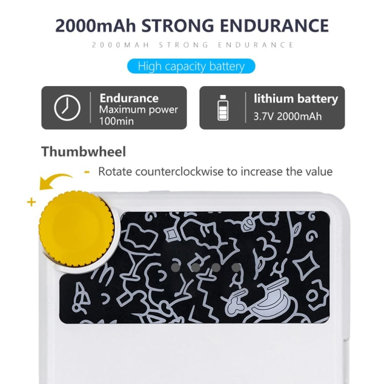 60 LEDs Rechargeable Clip Fill Light With Front & Back Clip Adjusted 3 Light Modes For Phone, Spec: A Type Blue - Selfie Light by PMC TechLife | Online Shopping South Africa | PMC TechLife | Buy Now Pay Later Mobicred