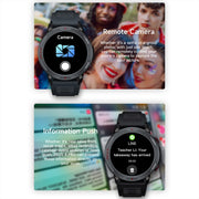 LOKMAT ZEUS4 PRO 1.43-Inch IP68 Water-resistant Wellness Tracking Bluetooth Call Smart Watch(Black)
