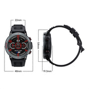 LOKMAT ZEUS4 PRO 1.43-Inch IP68 Water-resistant Wellness Tracking Bluetooth Call Smart Watch(Black)