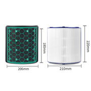 2pcs /Set HEPA Filter For Dyson Air Purifier TP04 / TP05 / TP07, HP04 / HP05 / HP07, DP04 / DP05 / DP07